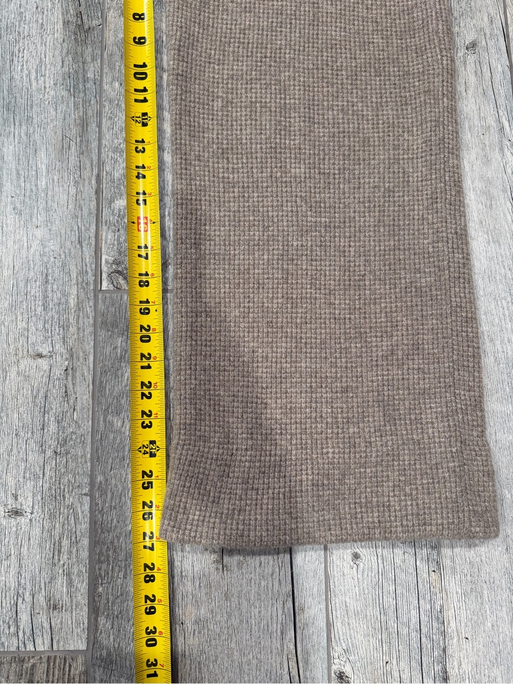 NWT Lou & Grey Taupe Waffle Knit Wide Leg Lounge Pants M Cozy Warm - Picture 7 of 7